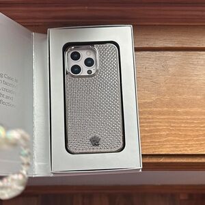 Velvet Caviar Silver Sparkle Phone Case